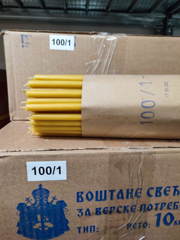 Sveća voštana 100/1 (1 kg)