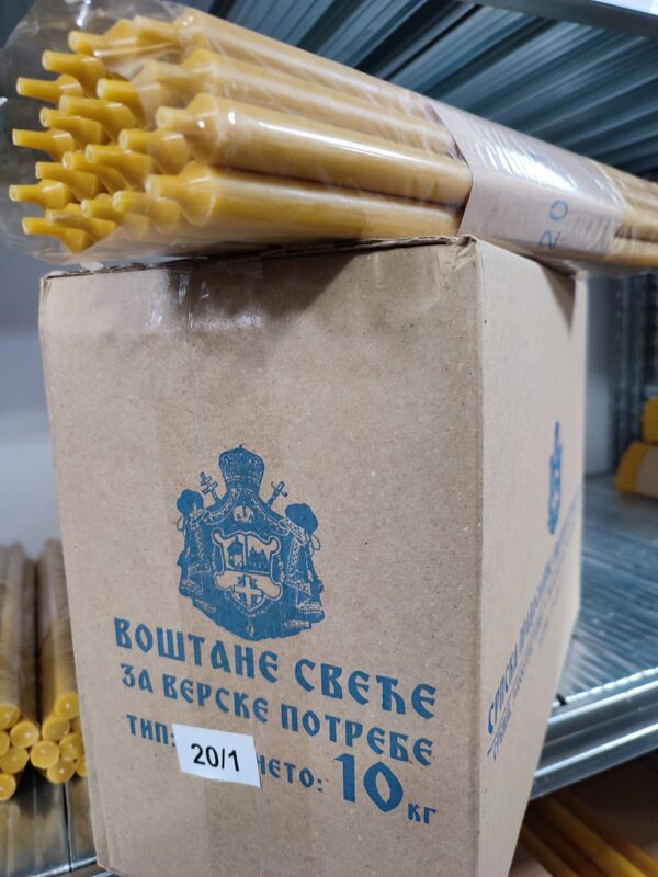 Sveća voštana 20/1 (1 kg)